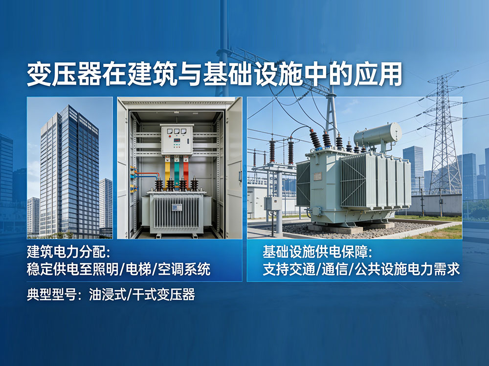 城中变压器应用于建筑与基础设施